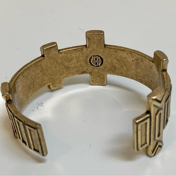 House of Harlow Tribal Gold Bangle - Picture 4 of 4